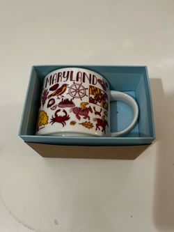 Starbucks Been There Series Maryland ceramic coffee mug
