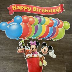 Disney Birthday Banner