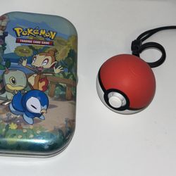 Poke Ball Plus Controller and Pokemon Celebrations Card Tin