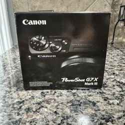 Canon G7x Mark III Camera