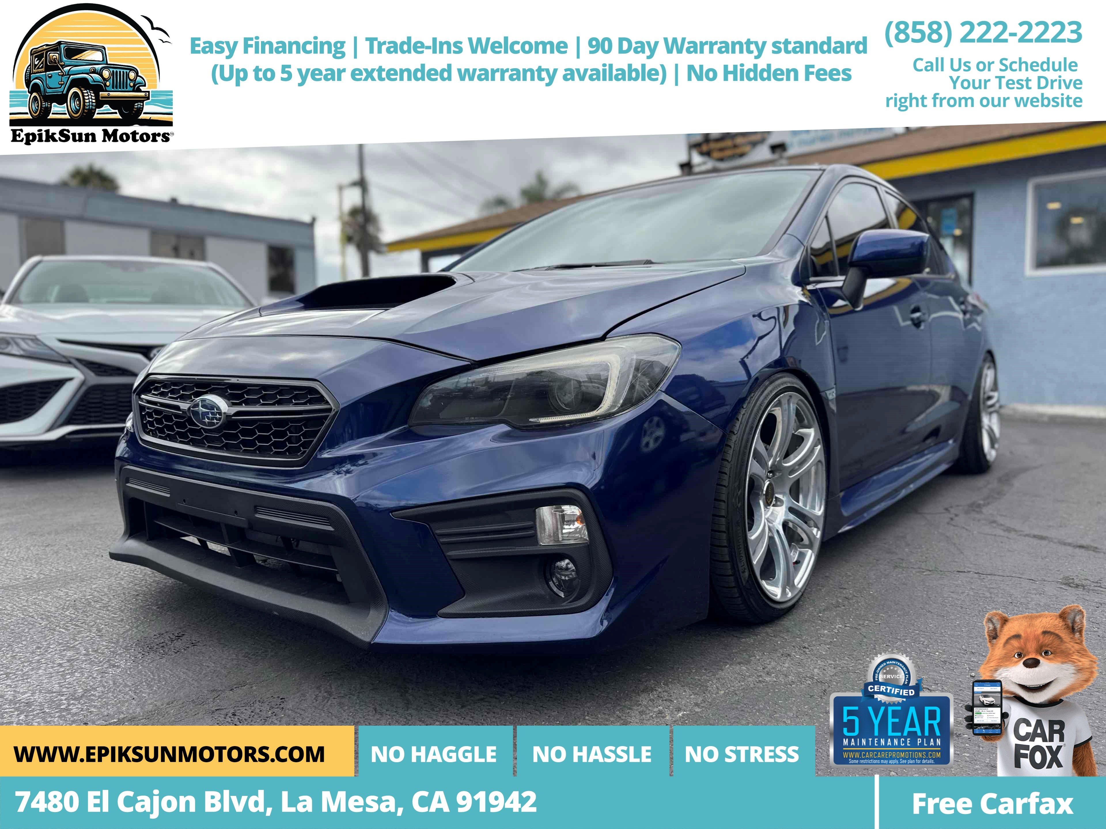 2018 Subaru WRX