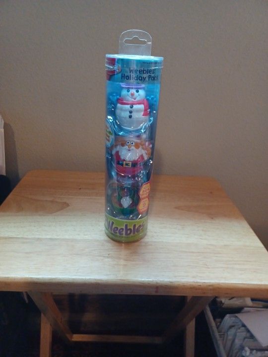 2005 HOLIDAY PACK OF WEEBLES NEVER OPENED