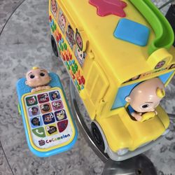 Coco melon Alphabet Music Bus  And Phone 