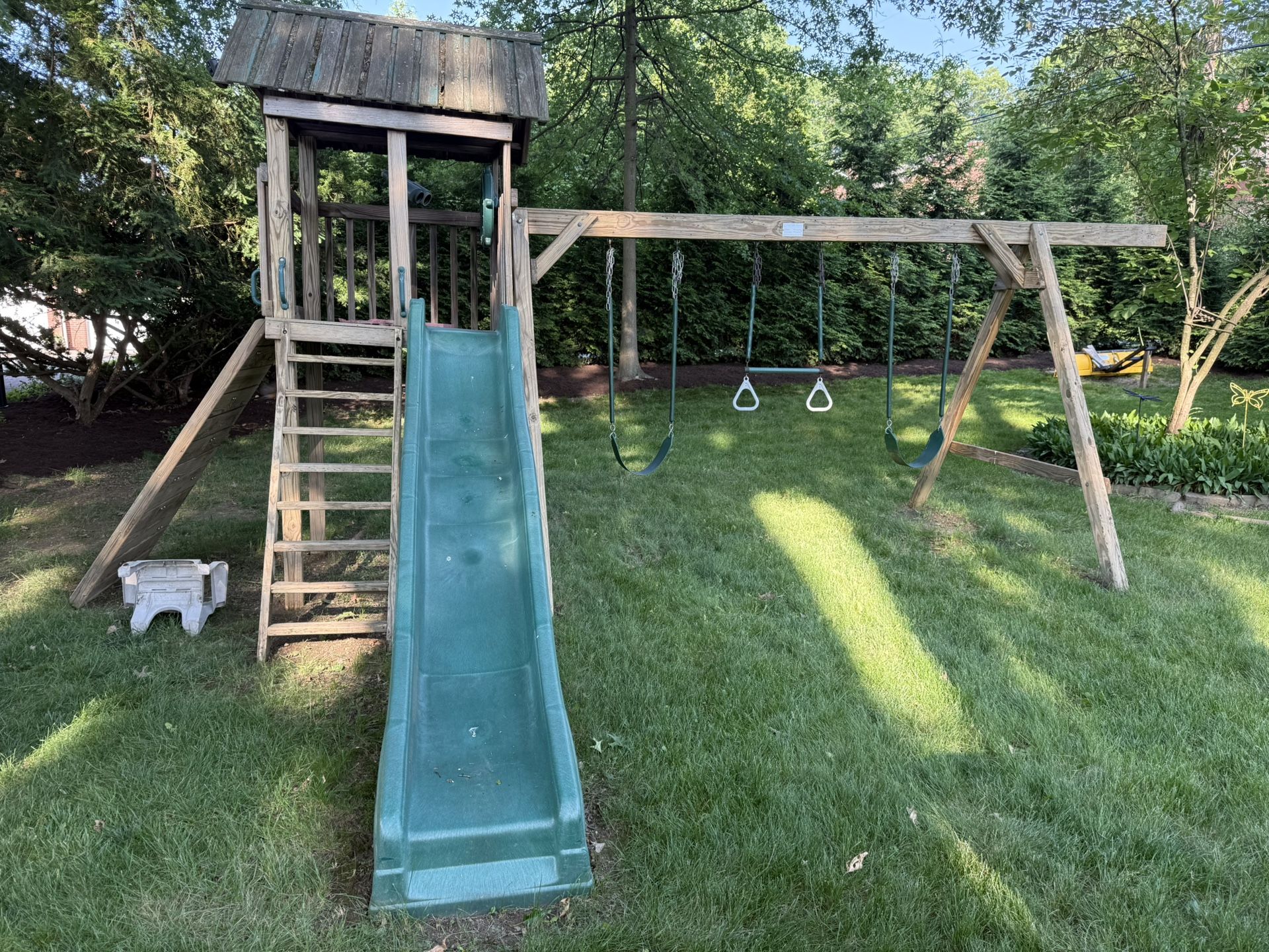Amish Made Swing set/play Set - Solid & Well Built