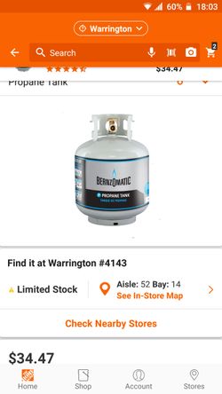 Worthington 20 lbs. Empty Propane Tank new
