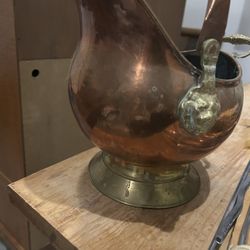 Copper Dutch Coal Scuttle