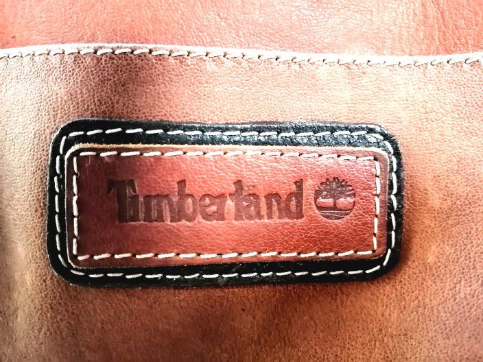 @#$ Reduced Timberland Leather Travel Bag Heavy Duty