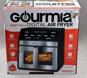 Gourmia 8-Quart Digital Air Fryer with Window & Light