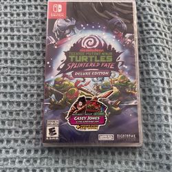 TMNT Splintered Fate Deluxe Edition Nintendo Switch
