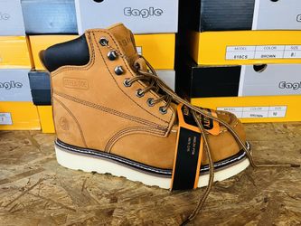 Real Leather Work Boots $50