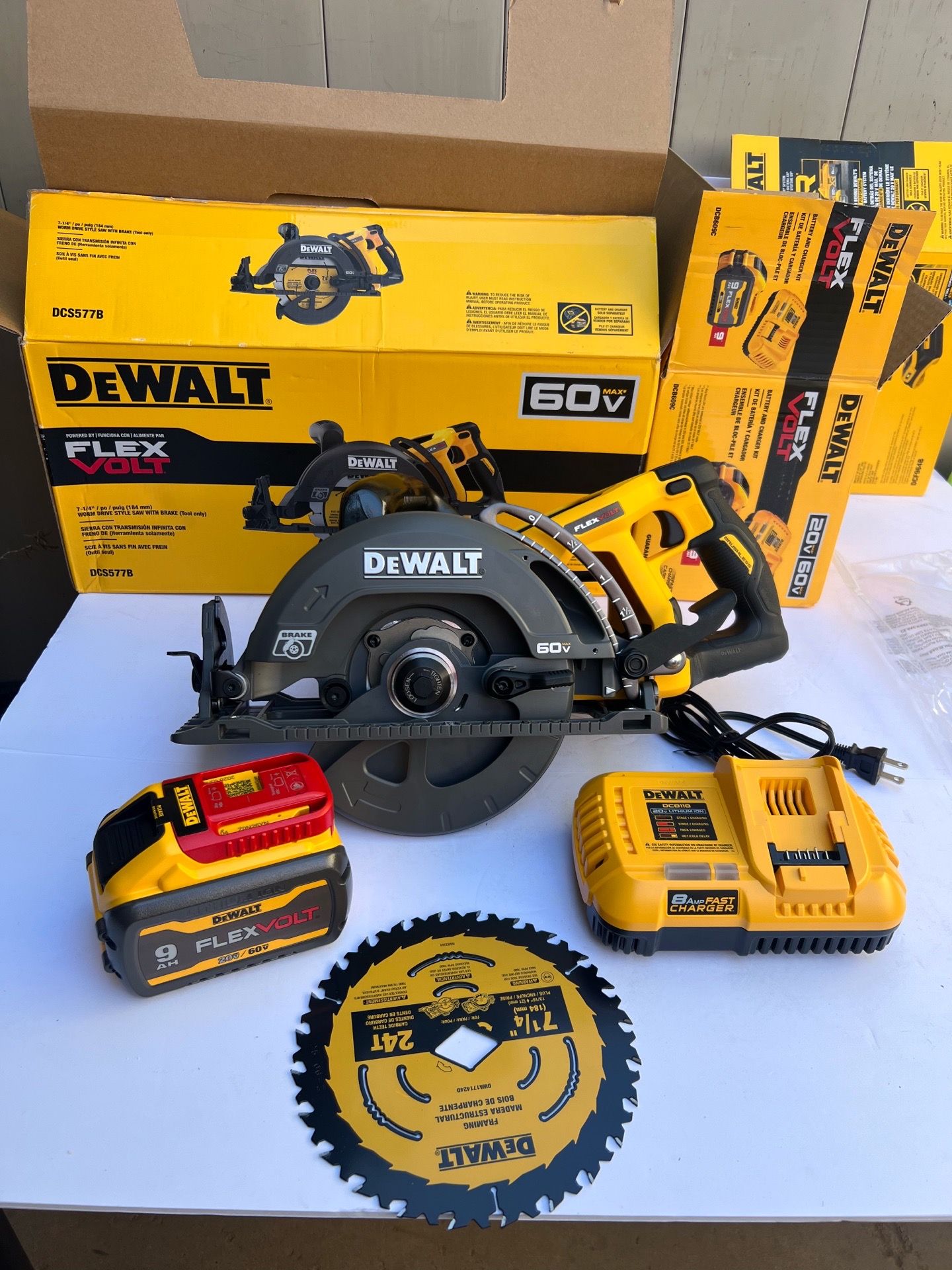 Skilsaw Flexvolt kit 7 1/4” kit