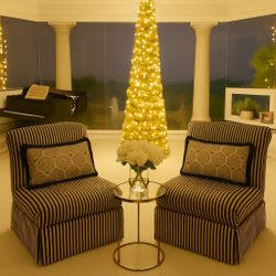 Beautiful Elegant Striped Chairs