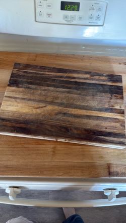 10x16” handmade olive wood cutting board natural grain rustic Wood Serving/Charcuterie