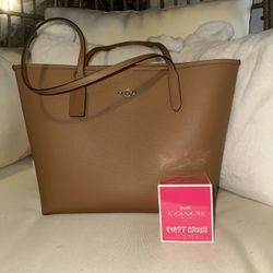 Coach Purse And Perfume 