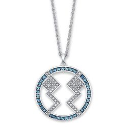 $150 Disney Star Wars RockLove Ahsoka Tano Crystal New 876318 $150 Disney Star Wars RockLove Ahsoka Tano Crystal Sterling 18" Necklace Star Wars RockL
