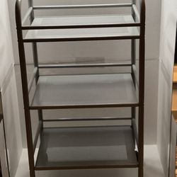 IKEA DRAGGAN TROLLEY, SILVER-COLOUR, 41x32x75 cm 702.455.94. for