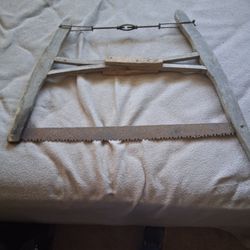 Antique One Man Cross Cut Saw