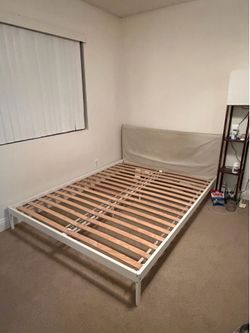 IKEA Queen Bed Frame – Great Condition easy to disassemble