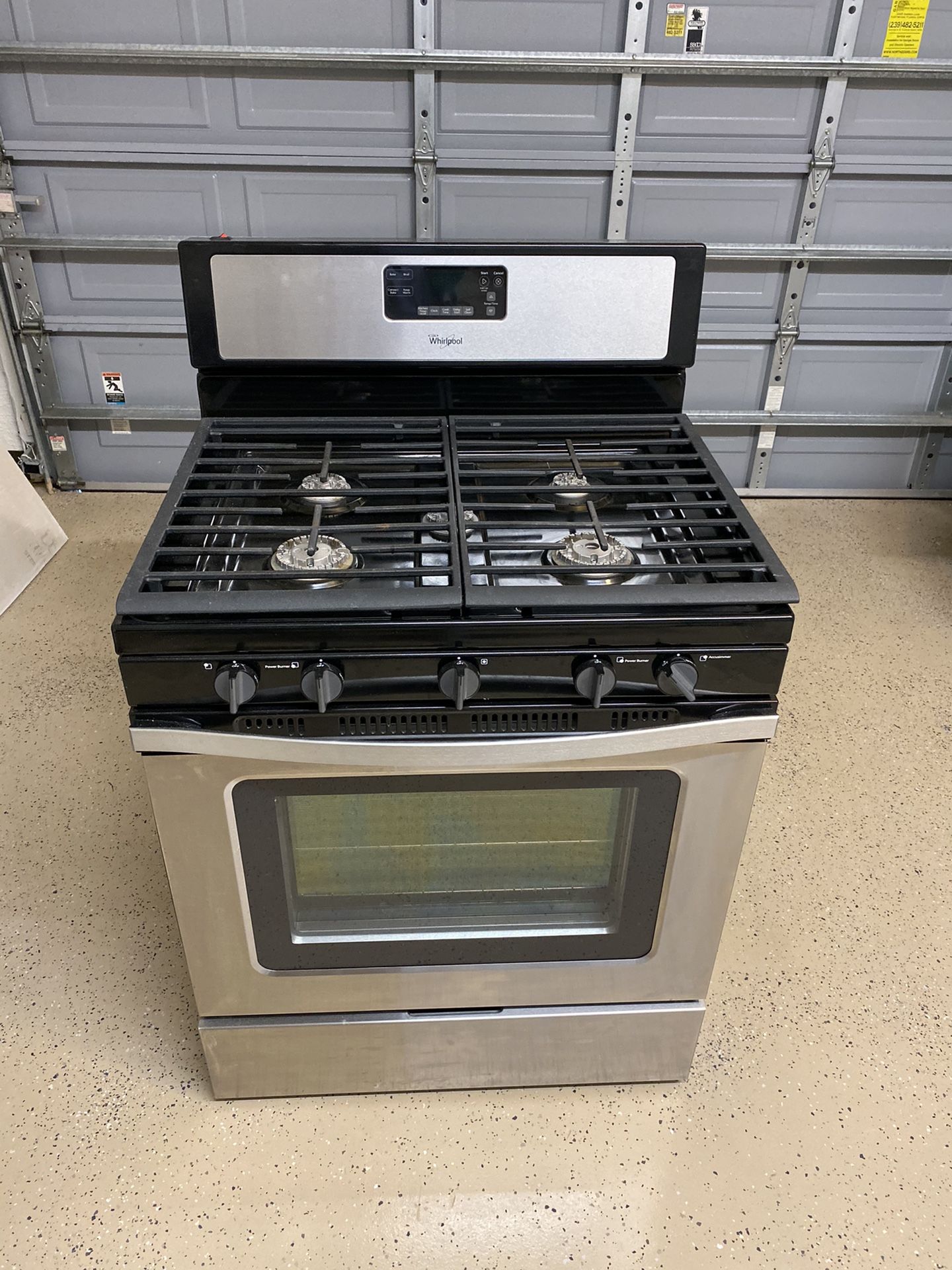 Whirlpool model WFG530SOES Natural GAS RANGE/ Can be converted to LG with  conversion kit for Sale in Fort Myers, FL - OfferUp
