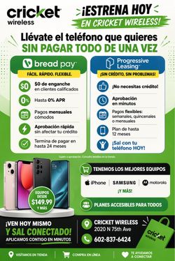 📱✨ ¡ESTRENA HOY EN CRICKET WIRELESS! ✨📱