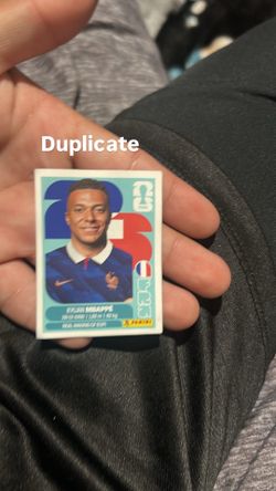 MBAPPE FIFA WORLD CUP PANINI STICKER