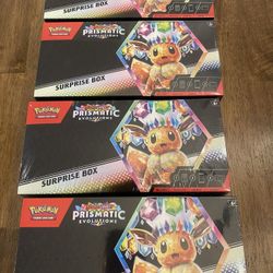 Prismatic Evolutions Surprise Box 