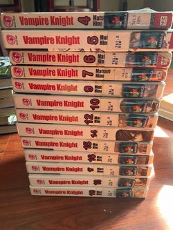 Vampire knight manga books