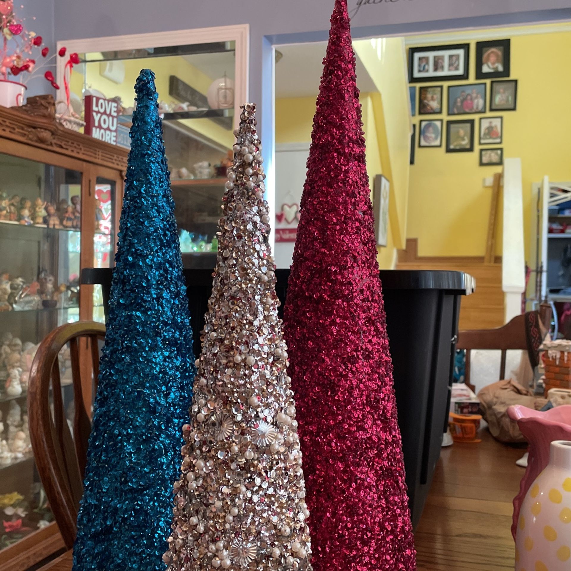 Sequin Christmas Trees
