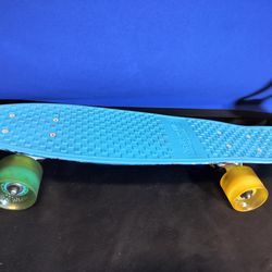 Kryptonics Original Torpedo Complete Skateboard (22.5" x 6"), Milk & Cookies