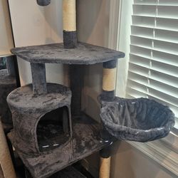Brand new 5 ft cat tower