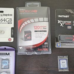 Flash Drive and SD cards