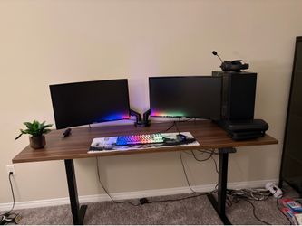 2x Samsung 27” curved monitors LC27F396FHNXZA (specs in last photo)