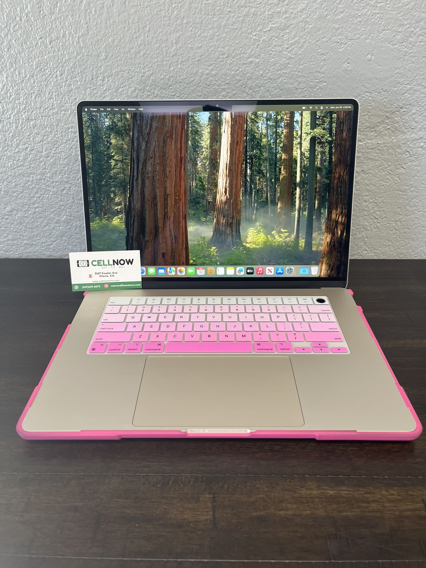 MacBook Air 15” 2023 M2 8GB RAM 512GB SSD Silver