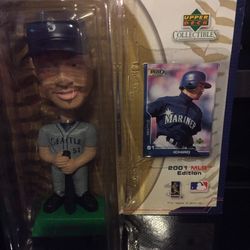 3 2001 Upper Deck Bobbleheads