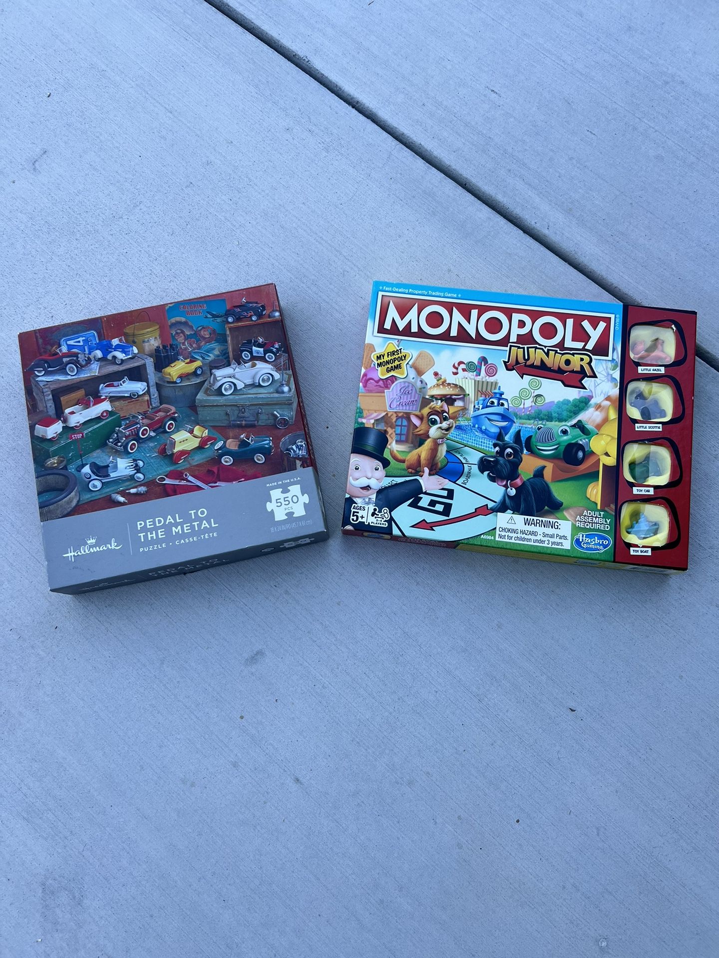 Monopoly Kids Game And Puzzle