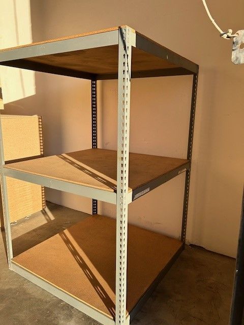 Industrial Racks 48 in W x 48 in D Used Heavy Duty 3 Tier Storage Shelving Stronger Than Homedepot Lowes And Costco Delivery Available