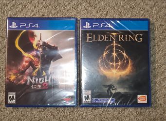 Elden Ring & Nioh 2 (PS4) Sealed!