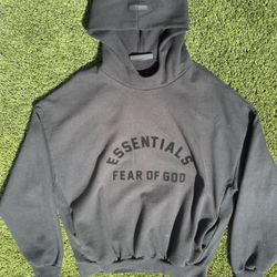 essentials hoodie size large 