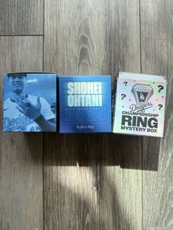Ohtani rings DODGERS WORLD SERIES 2024
