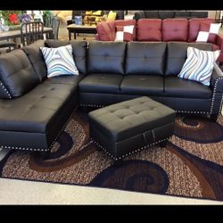 Sectional Sofa With Storage Ottoman Delivery Free