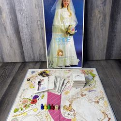 1971 The Bride Game Wedding Board Game Selchow & Righter Complete Vintage