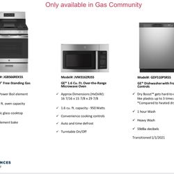 oven, microwave, and dishwasher