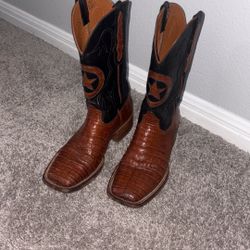 Men’s Black Diamond Alligator Boots