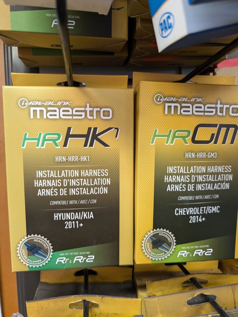 iDatalink Maestro HRN HRR HK1 installation harness