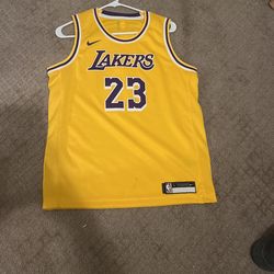 Lebron Nike Laker Jersey