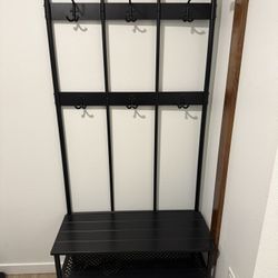 Shoe And Coat Rack 