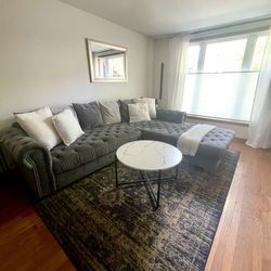 Gray Sectional Couch 