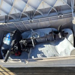 Tohatu 6 HP Four Stroke Outboard, Great Condition