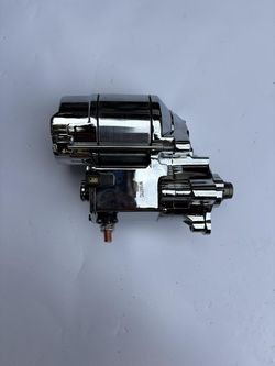 Harely Davidson Motorcycle Chrome Plated Starter Motor High Performance Dyna, Fatboy, Softail & Heritage