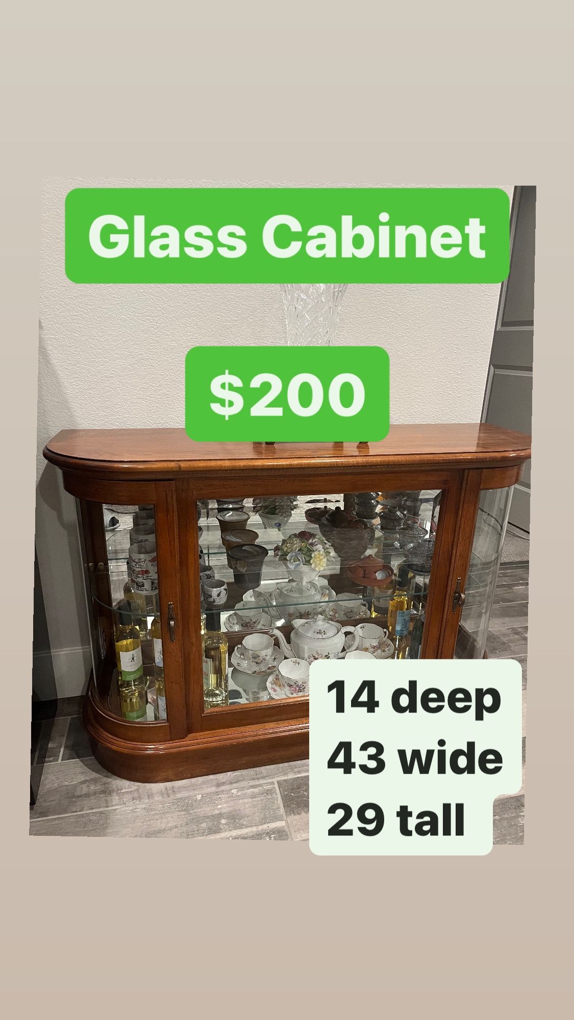 Glass Cabinet